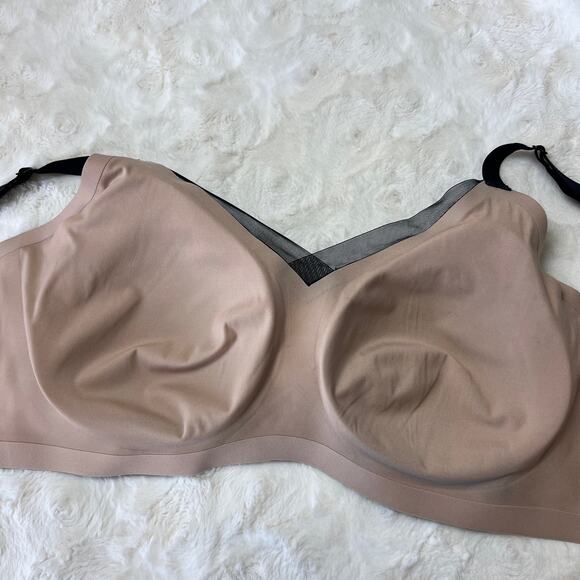 Honeylove Crossover Bra Black Mesh 3X Wireless Supportive NWOT - Picture 8 of 9